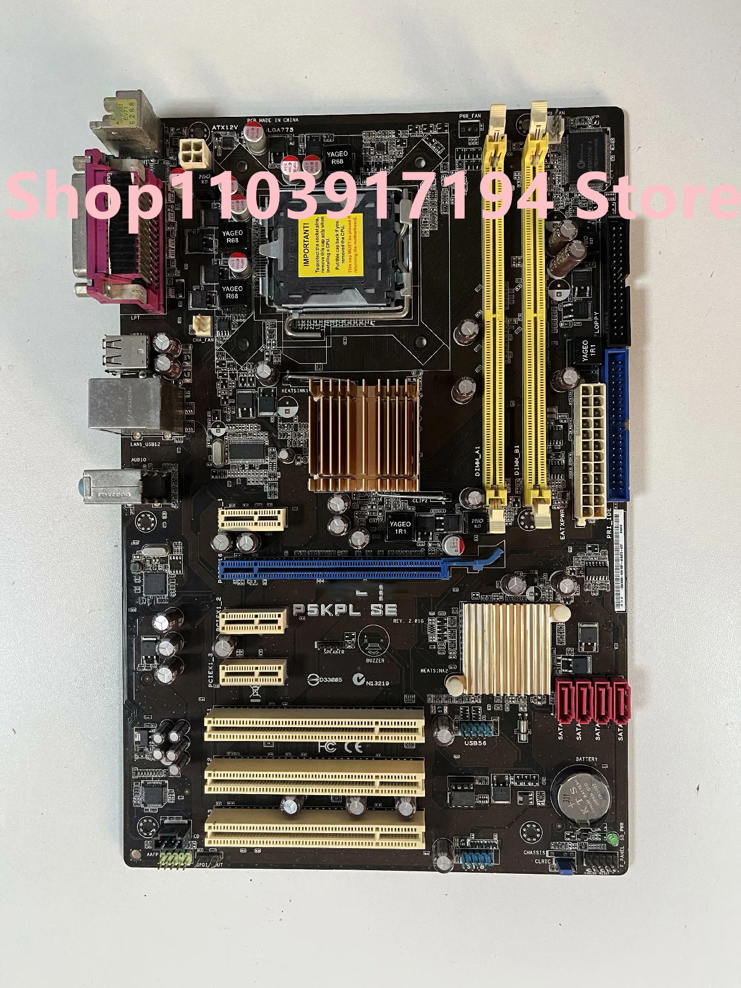 ASUS호환 P5KPL SE 마더보드용
