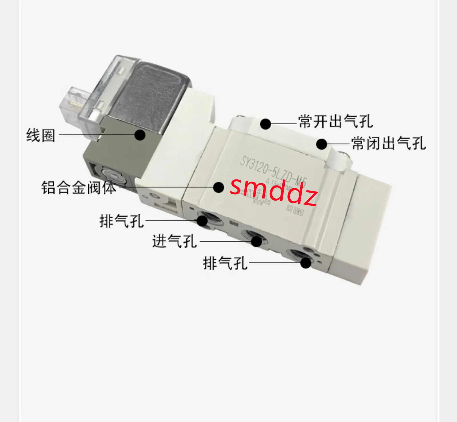 솔레노이드 밸브 SY3120-5LOZD-C4 SY3120-5MZD-C4 SY3120-5MZE-C4 SY3120-5MOU-C4 SY3120-5GS-C4 SY3120-5LZD-C6