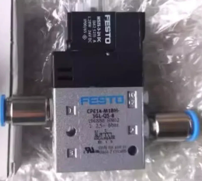FESTO 솔레노이드 밸브 CPE14-M1BH-3GL-QS-8 196888 신