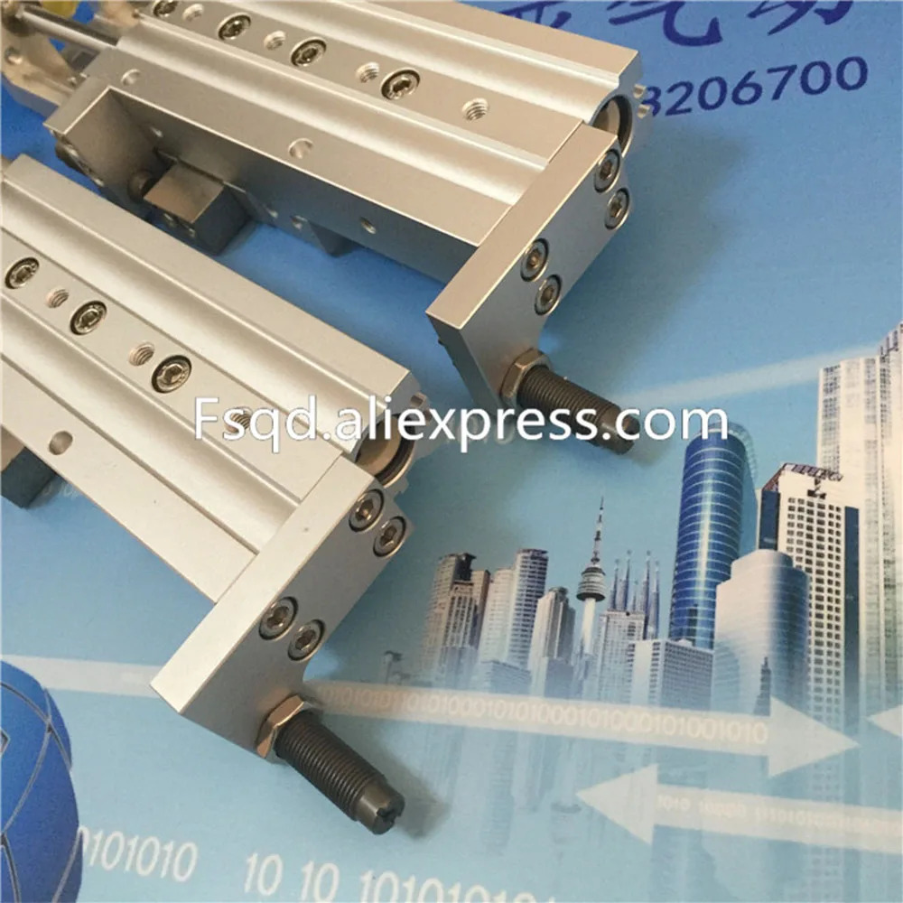 MXS16-10B MXS16-20B MXS16-30B MXS16-40B SMC 슬라이드 가이드 실린더 공압 부품