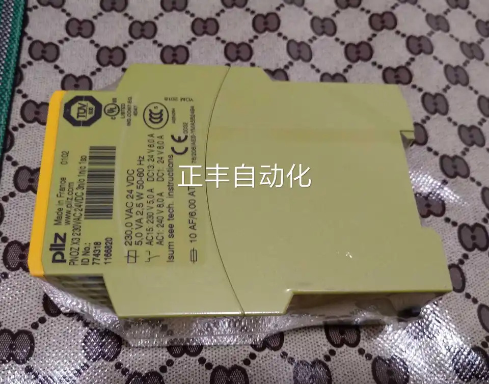 PNOZ X3 일련 774318 PILZ 안전 릴레이 충실도 신