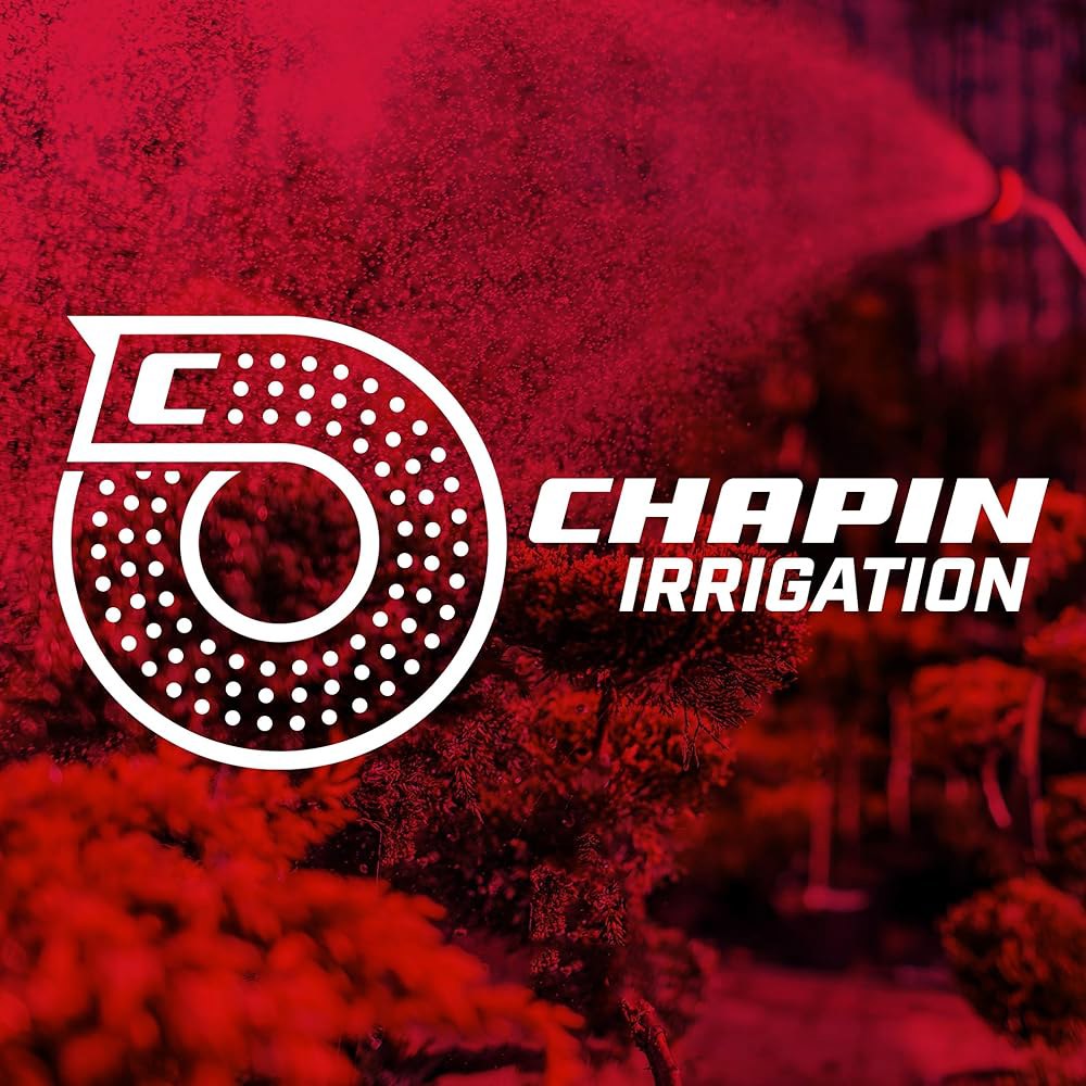 Chapin 4984 T-포스트 임팩트 스프링클러, 작은 정원과 잔디를 위한 360도 자동 최대 85피트 커버리지 영역, 빨간색 - 상세 이미지 3