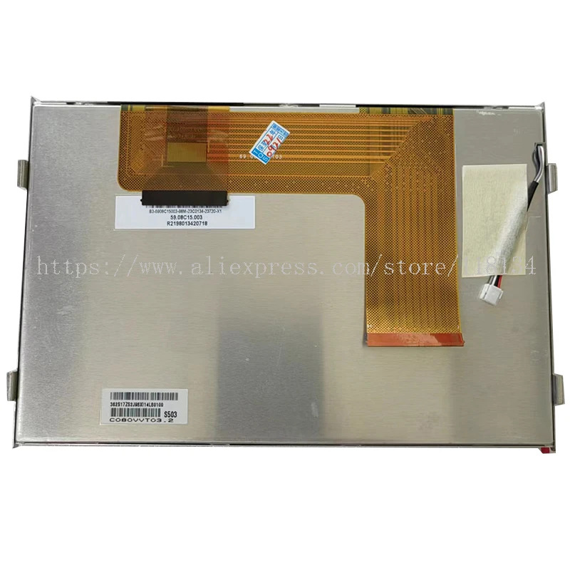 LED 캐패시터 터치 스크린 LCD 디스플레이 C080VVT03.0 C080VVT03 C080VVT03.2 8.0 인치