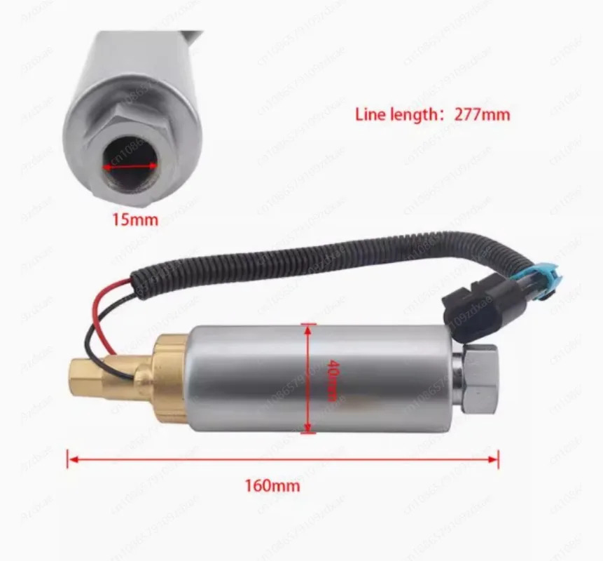 고압 전기 펌프 메르크루저 EFI MPI V8 V6 305 350 454 502 861156A1 PH500M014 AP03