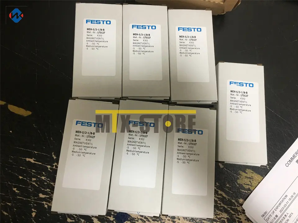 Festo 173127 솔레노이드 밸브 MEH-5 2-1/8-B신