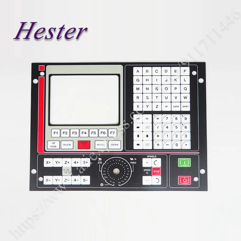 필름멤브레키보드 모니터 오퍼레이터 패널 MON.50/55 M 9-AMB CNC FP MON 50/55 M인치