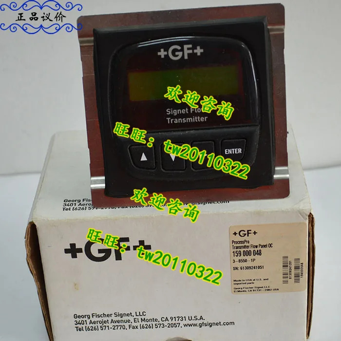 물리적 US GF 플로우 트랜스미터 3-8550-1P
