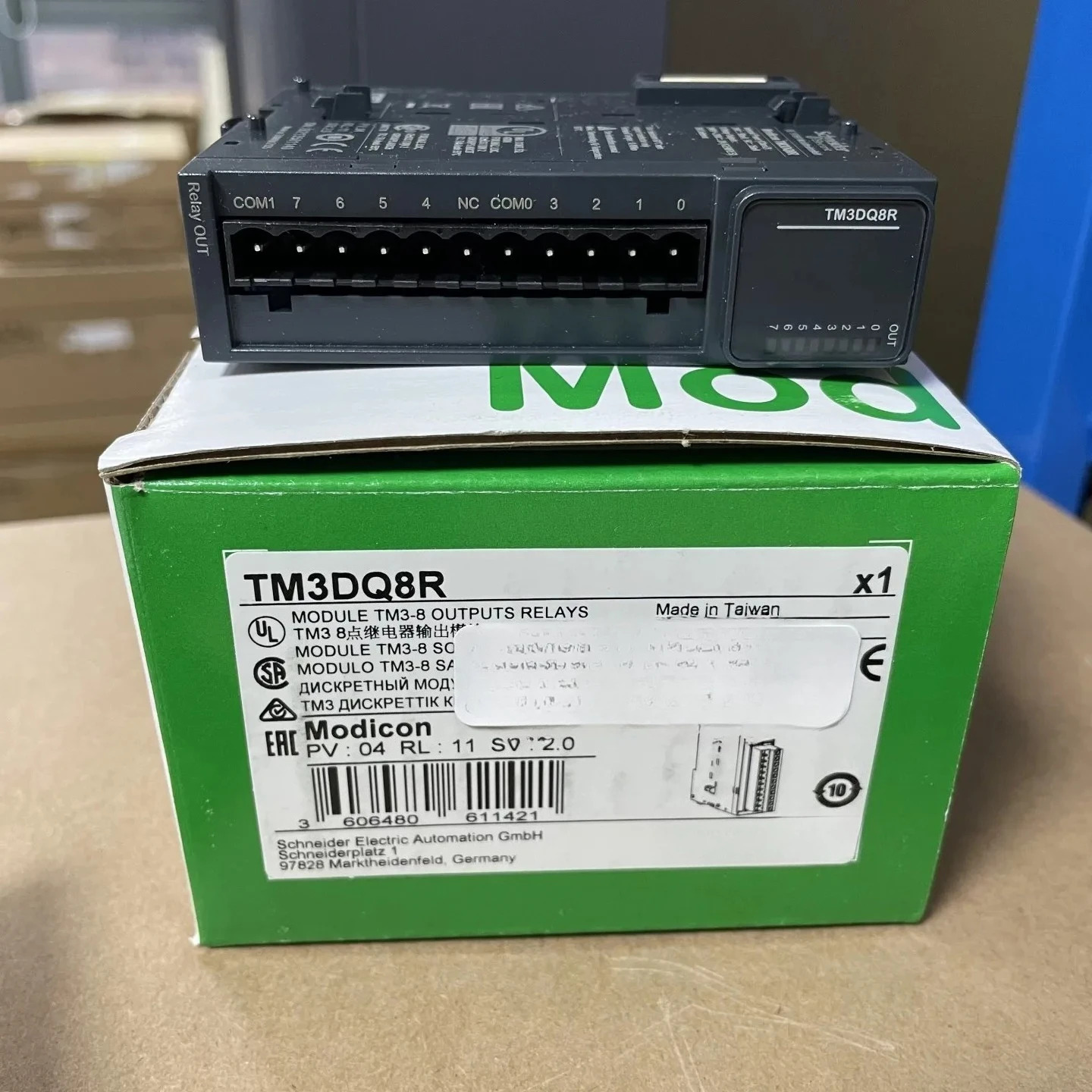 모듈 TM3AM6/TM3DI32K/TM3DI8/TM3DM24R/TM3DQ16R용
