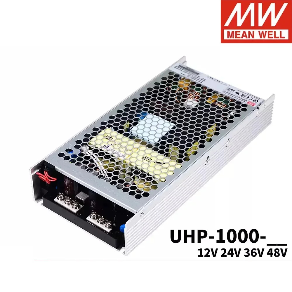 MEAN WELL Uhp호환-1000-12 Uhp호환-1000-24 Uhp호환-1000-36 Uhp호환-1000-48 1000W 슬림타입PFC 스위칭 공급 장치 포함