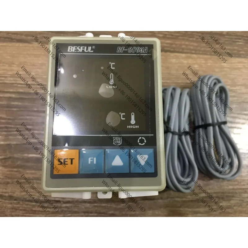 온도 컨트롤러 BF-8803A 온도계 BESFUL 태양열 차이2개 프로브 센서 포함