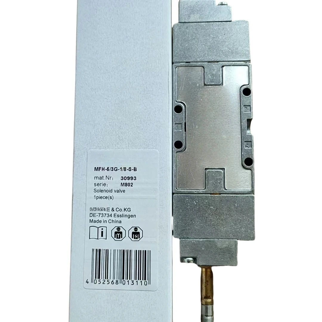 솔레노이드 밸브 MFH-5/3G-1/4-S-B 31001 MFH-5/3G-1/8-B 30484 MFH-5/3G-1/8-B-EX 535936 MFH-5/3G-1/8-S-B 3099