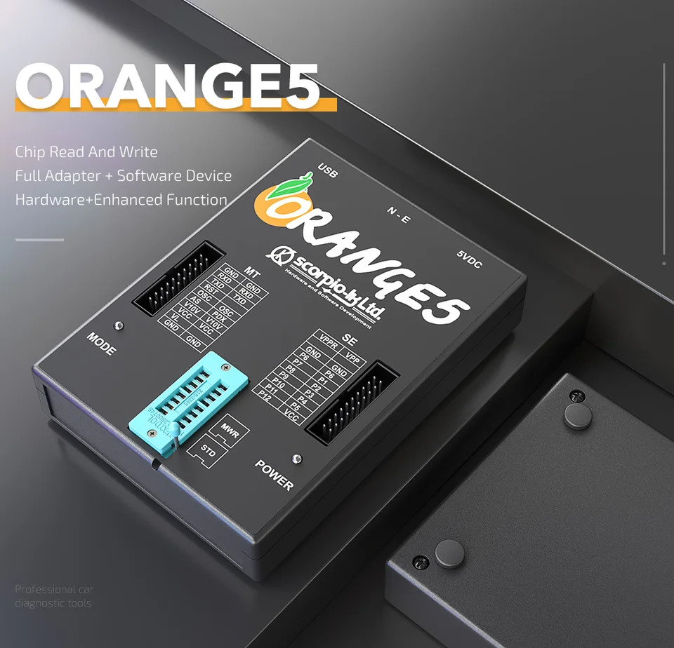 자동 자동차 진단 도구 OEM Orange5 오렌지 5 프로그래밍 장치 전체 패킷 하드웨어 액세서리