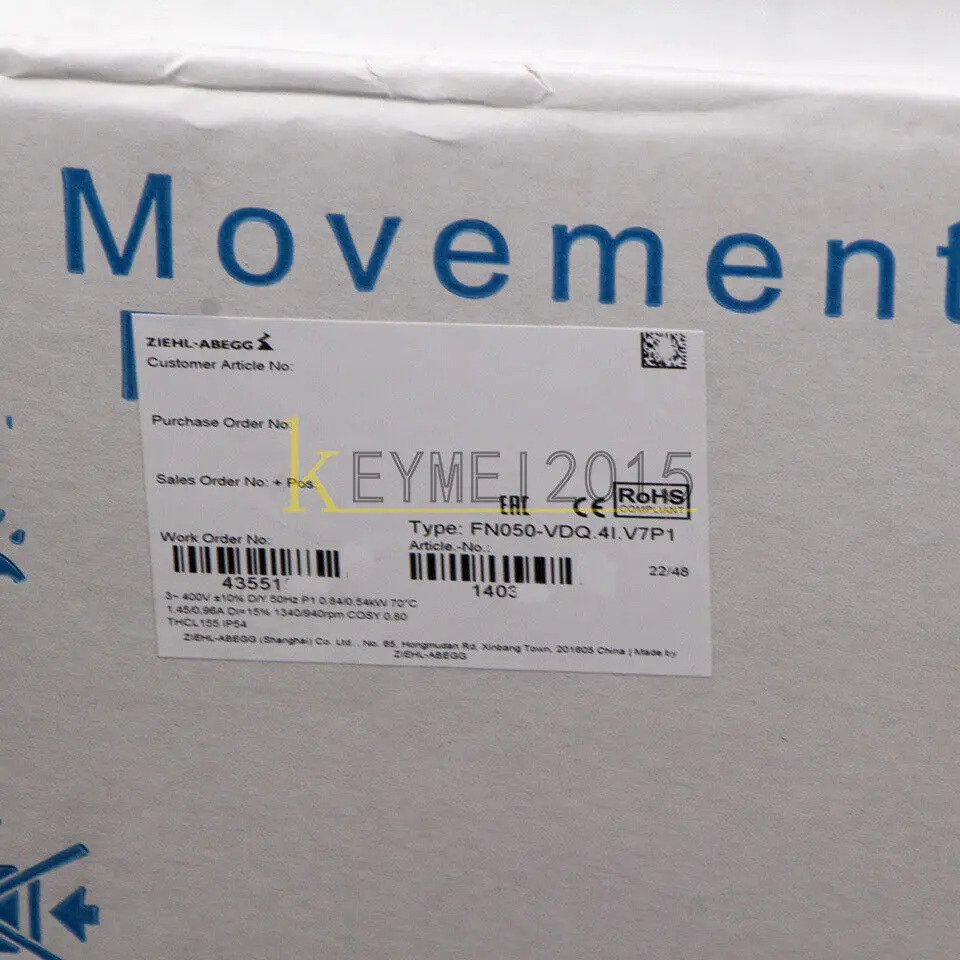 ONE ZIEHL-ABEGG FN050-VDQ.4I.V7P1 신