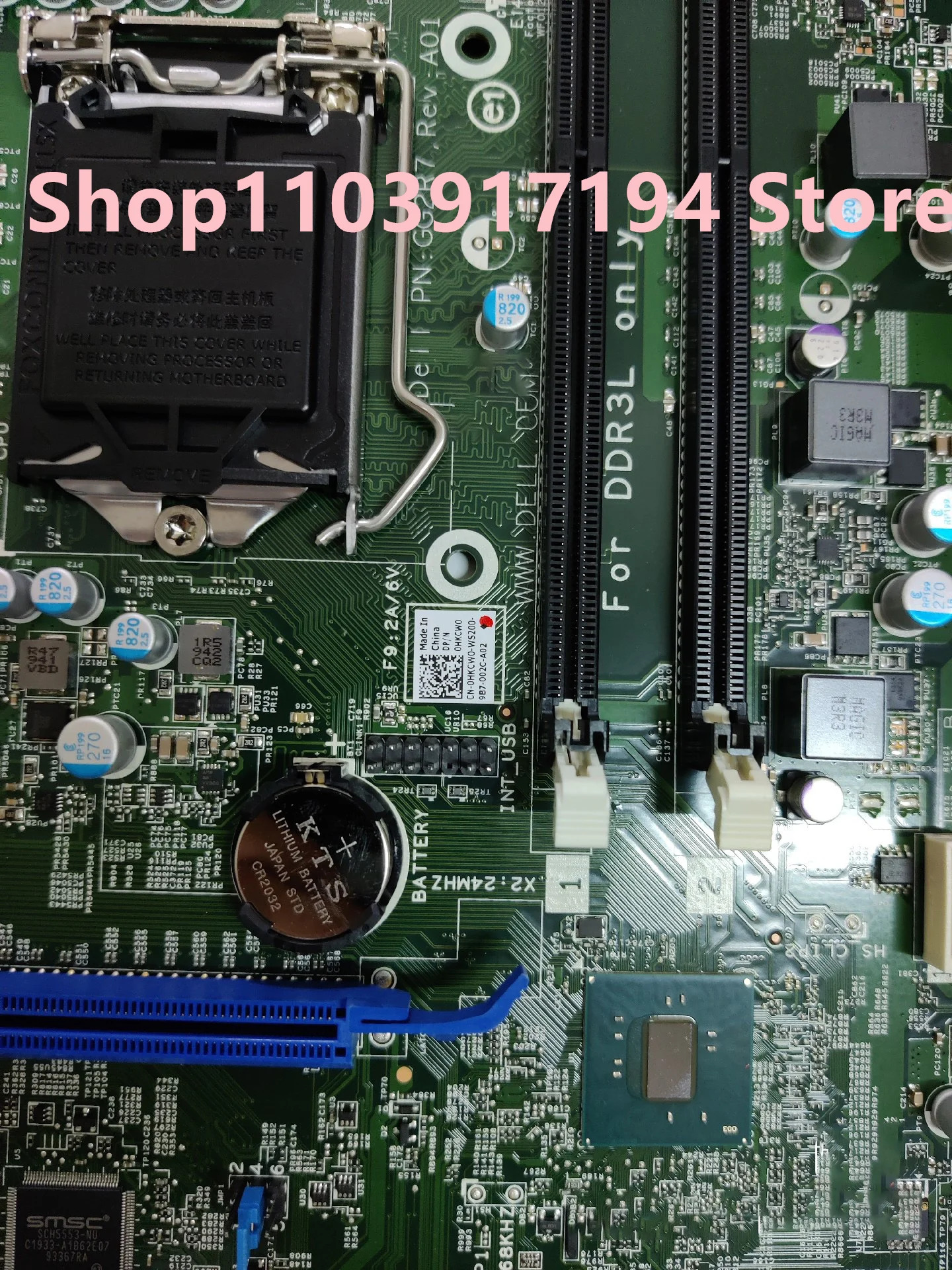 DELL 3040 마더보드 Optiplex MT MIH110R/14056-1/GG2R7용