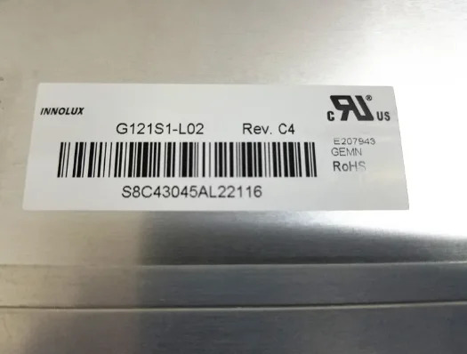 G121S1-L01 G121S1-L02 LCD 스크린 패널 12.1 인치 G121S1 L02 C1 C2 C3 C4