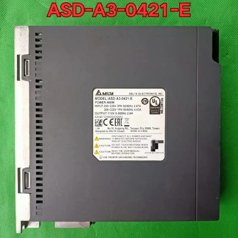 리퍼 ASD-A3-0421-E 서보 드라이브작동 상태