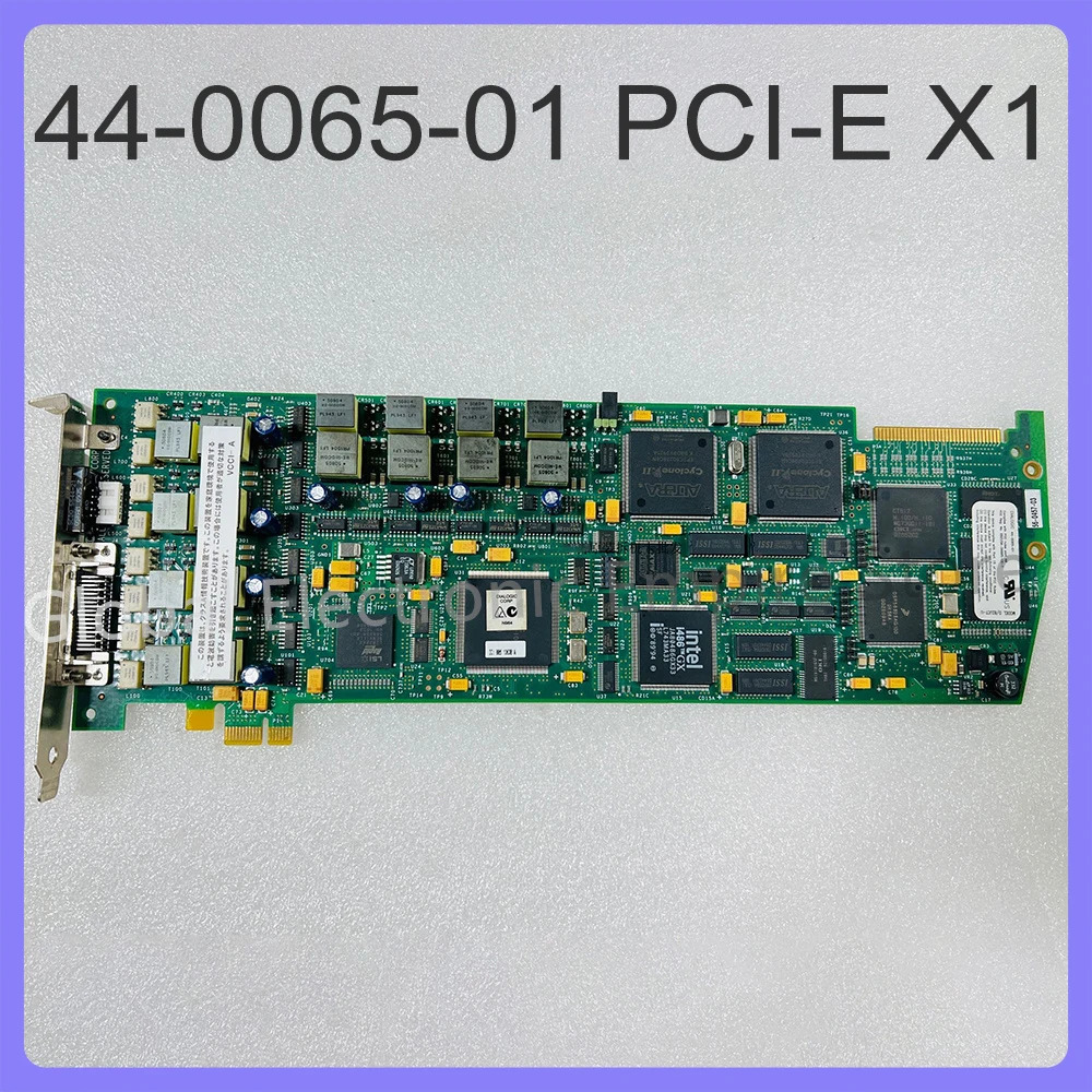 다이얼로그 모델 D/82JCT-U D82JCTUW 음성 카드44-0065-01 PCI-E X1