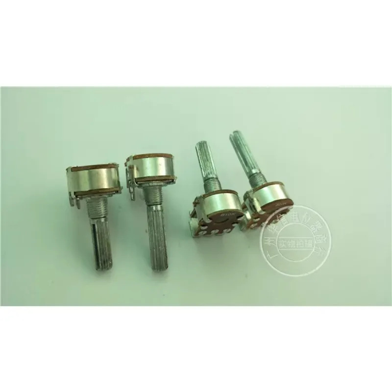 10Pcs 148 이내부 벤딩 발 전위차계 B10K 꽃 줄기 25MM 30MM 단계 41C