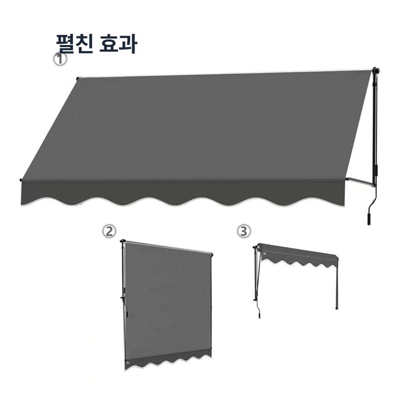 인테리어 캐노피 차양막 창문 정원 주차장 농막 지붕 차고 렉산 바람막이 비가림 판넬 - 상세 이미지 4