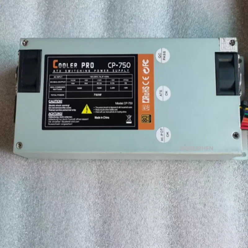 COOLER PRO 1U 750W 전원공급장치 CP-750새 원본 PSU
