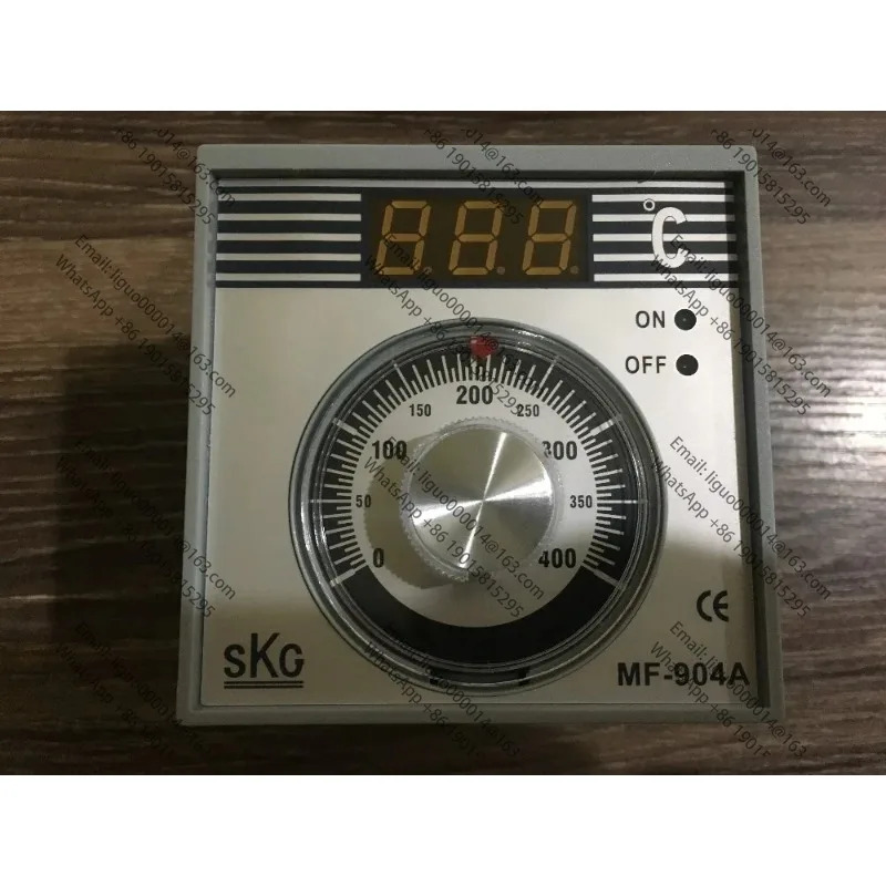 오리지널 온도 컨트롤러 SKG 손잡이 디지털 MF-904A K 0-400 380v 200v 12v 110v