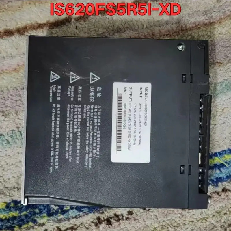 리퍼 IS620FS5R5I-XD 서보 드라이브작동 상태