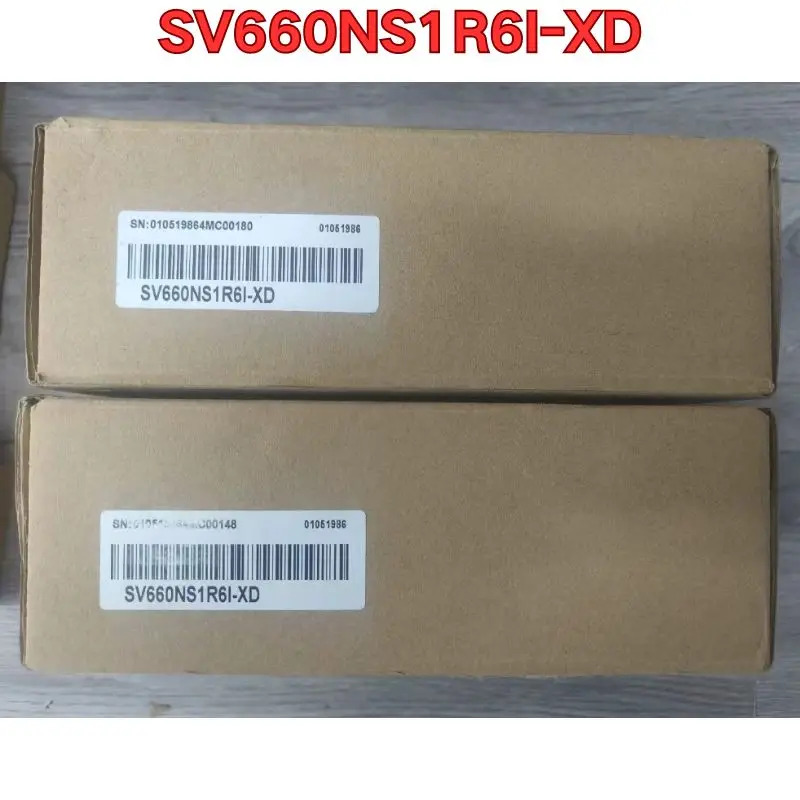 오리지널 서보 드라이브 SV660NS1R6I-XD 신