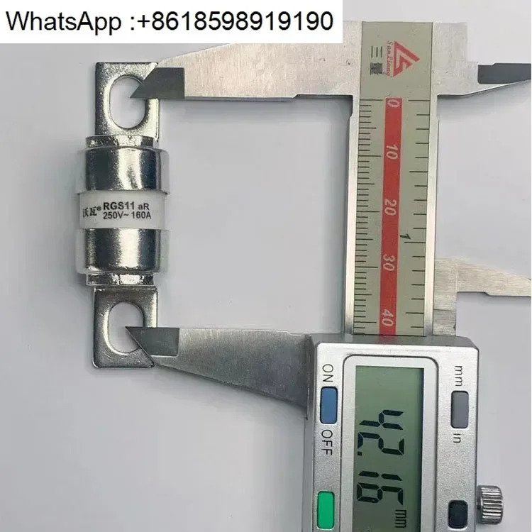 10PCS Wowa 고속 퓨즈 RGS11 CR2L 실버 퓨즈- 50A 80A 100A 125A 160A