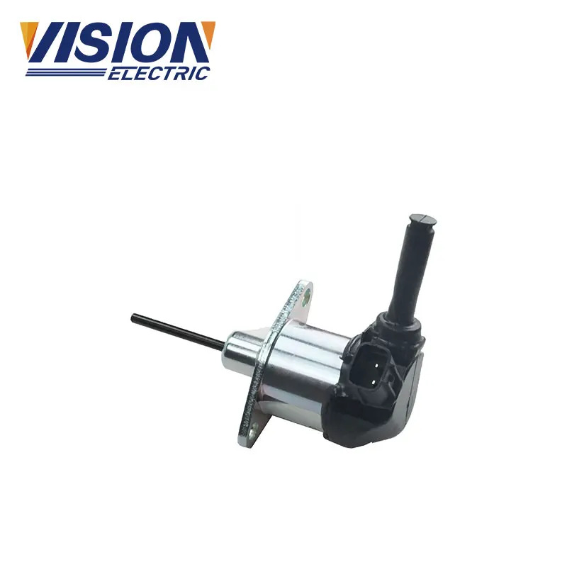 엔진 부품 차단 솔레노이드 밸브 1A021-60017 V2003 V2203 V2403 트랙터 12V