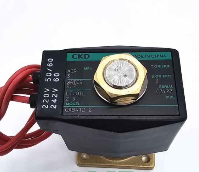 CKD 솔레노이드 밸브 GAB412-2-0-AC220V GAB412-7-0-AC220V GAB422-2-0-AC220V 신