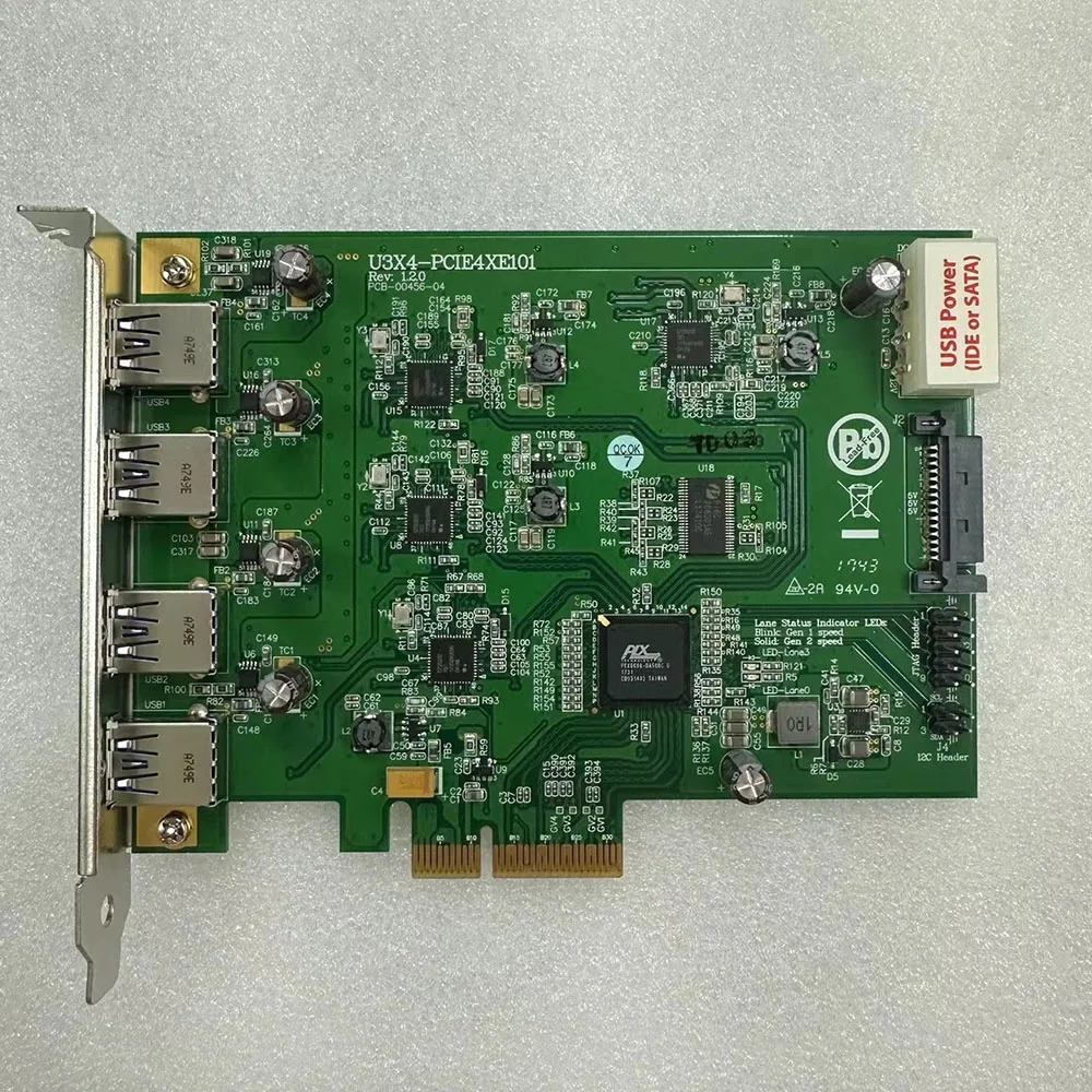 산업이미지 수집 카드 U3X4-PCIE4XE101