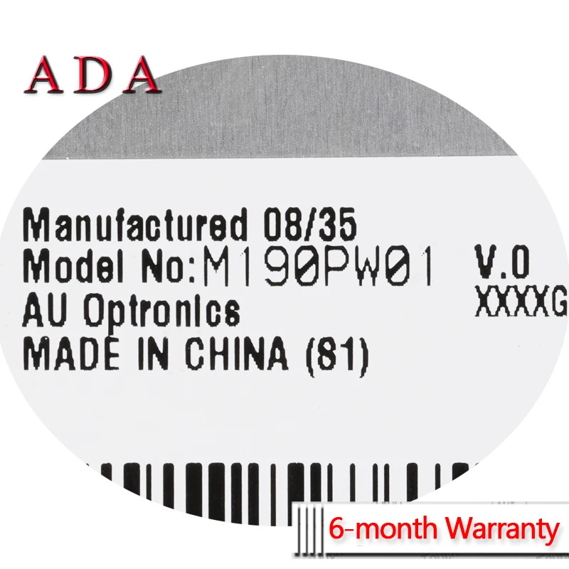 M190PW01 V.0 LCD 디스플레이 패널