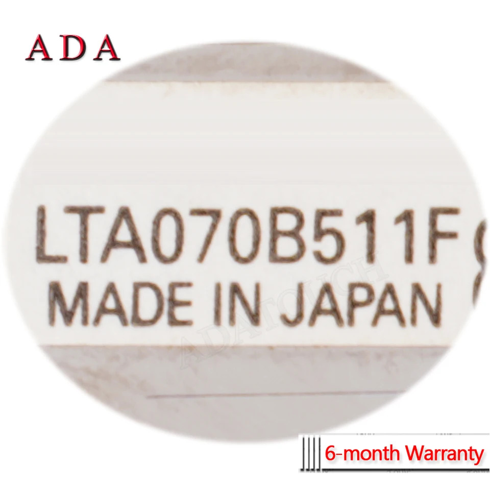LTA070B510F LCD 디스플레이 패널 LTA070B511F