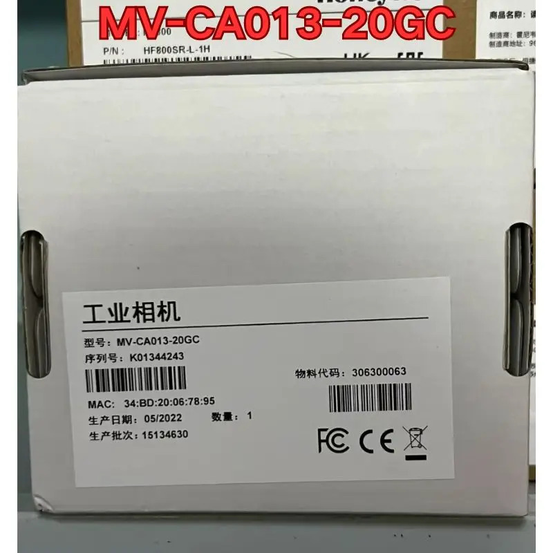 오리지널 MV-CA013-20GC 산업카메라 신