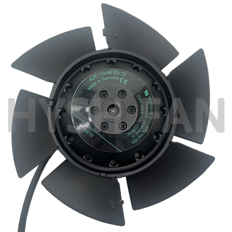 외부 로터 축 냉각팬 A2E170-AF25-12 230V