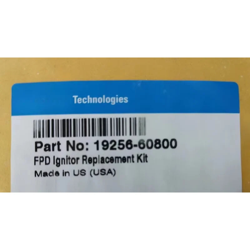 Agilent 19256-60800 FPD 점화기 교체 패키지 키트