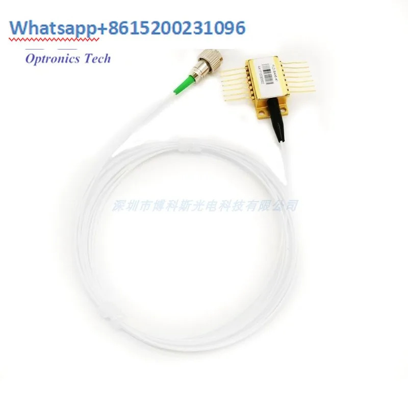TEC 냉각기가 단일 모드 광섬유 결합 펌핑 레이저 974nm 14핀 400mW
