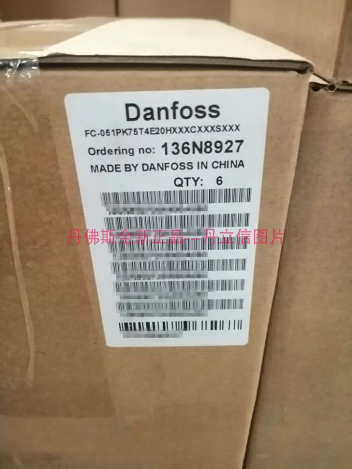 인버터 FC-051PK75T4E20HXXXCXXXSXXX 오리지널 VLT 136N8927 신
