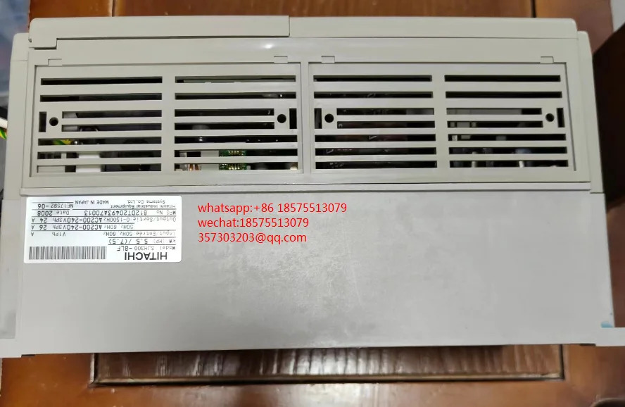 히타치 SJH300-8LF 고주파 인버터 전압 380V 전력 5.5kw 주파수 1500Hz