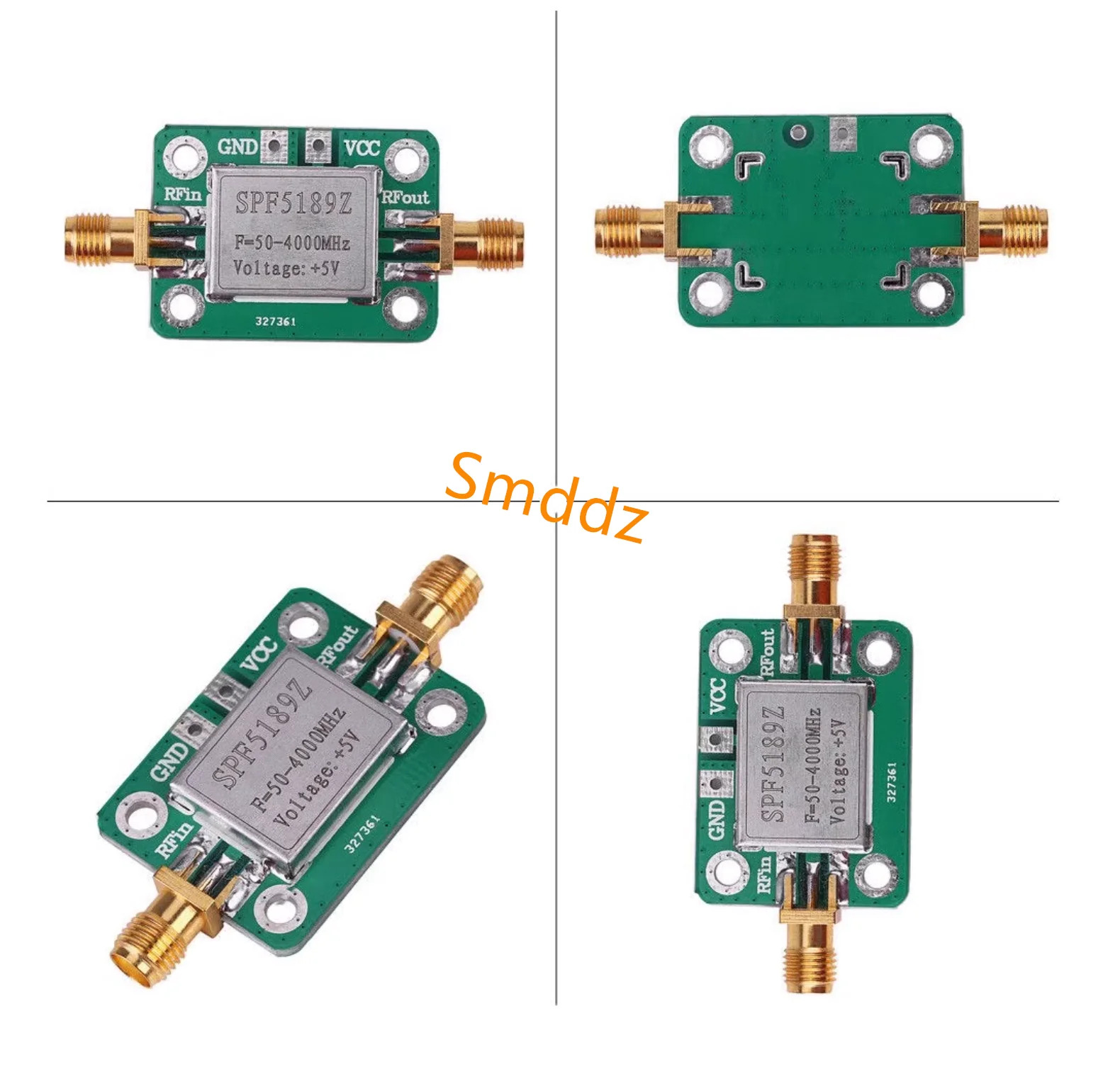 10개 SPF5189 RF 저잡음 증폭기 LNA 50-4000MHz NF0.6dB - 차폐 쉘 포함