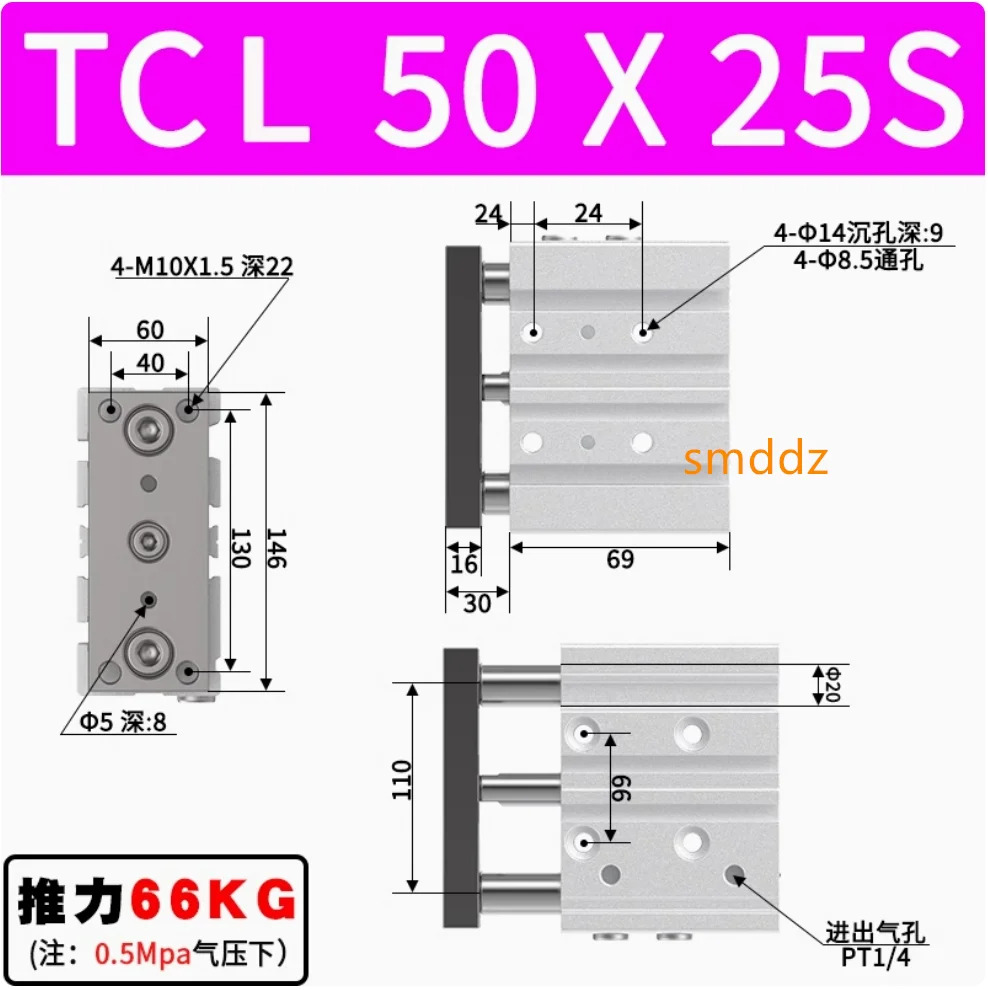 TCL50X25S TCL50X50S TCL50X75S TCL50X100S TCL50X125S TCL50X150S TCL50X175S TCL50X200S TCL50X250S