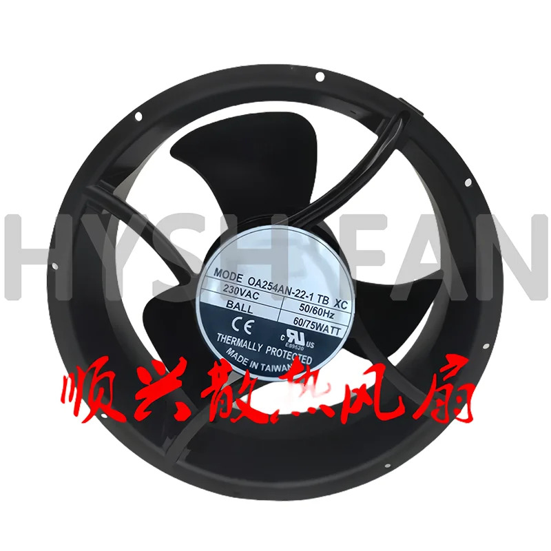 OA254AN-22-1TB 냉각팬 AXIAL 254X89MM 230VAC TERM