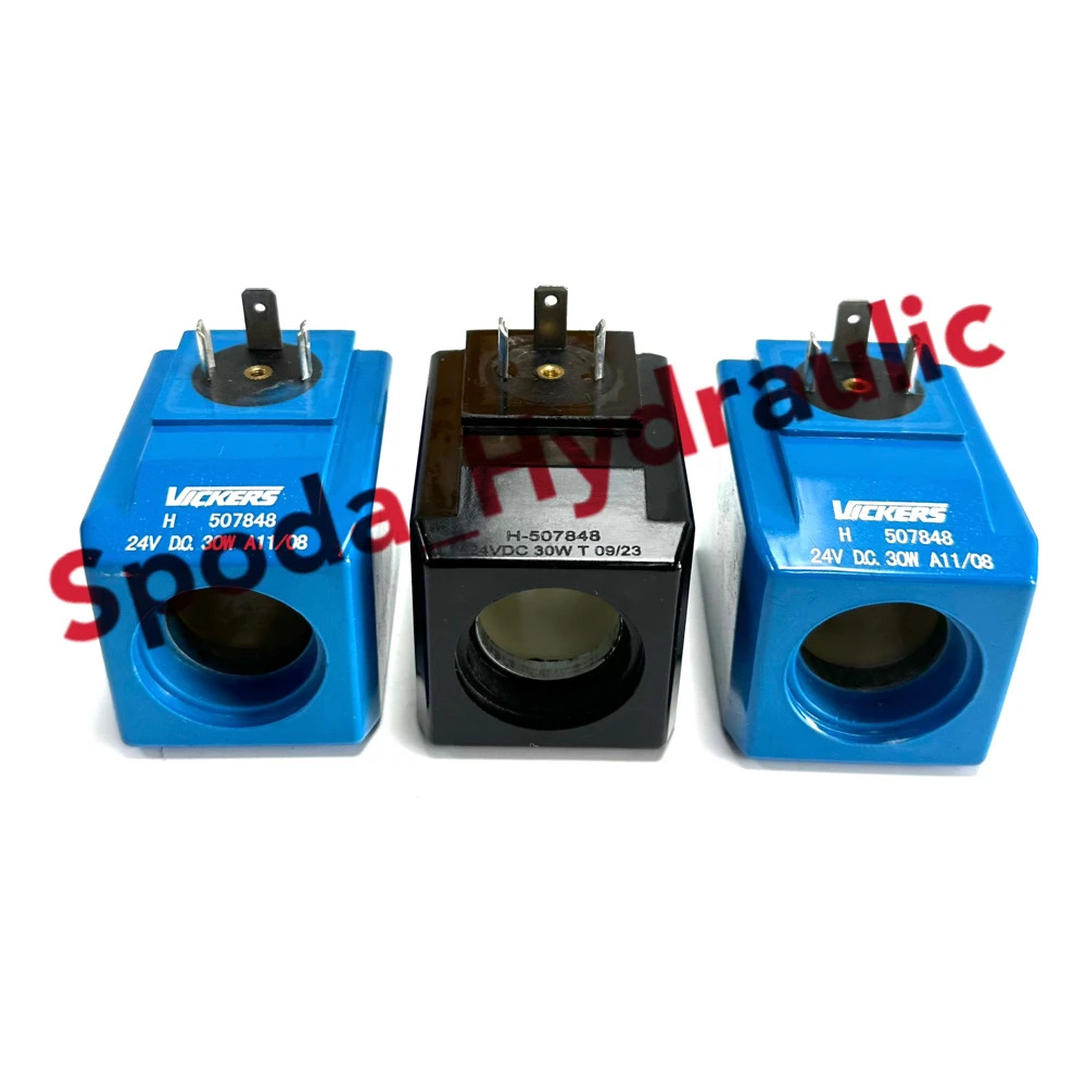 Vickers 솔레노이드 밸브 코일 507848 24V DC H507848 30W