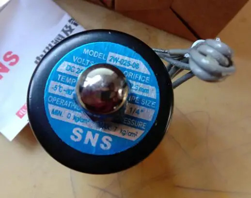 SNS 솔레노이드 밸브 물 에어 모델 2W-025-08 2W040-10 2W-160-15 2W-200-20 2W-350-35 2W-400-40 2W-500-50 AC220V 11