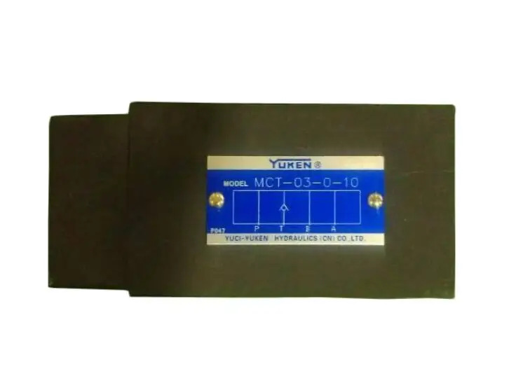 YUKEN 유압식 체크밸브 모델 MCT-03-0-10 MCT-03-2-10 MCT-03-4-10 YUCI-YUKEN 유압 CNCO.LTD