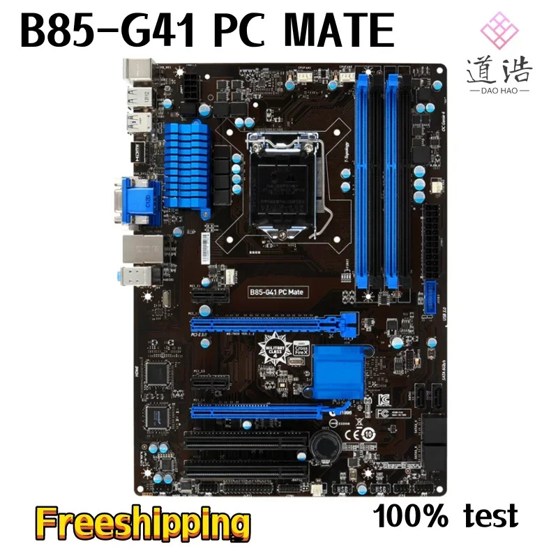 B85-G41 PC MATE 마더보드32GB HDMI LGA 1150 DDR3 B85 메인보드 완전 작동 리퍼