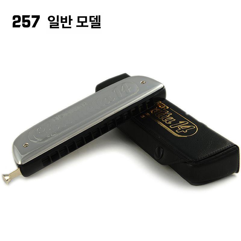 프로페셔널 하모니카 고품질 메탈릭 바디 어른용 악기 관악기 연주 - 상세 이미지 3
