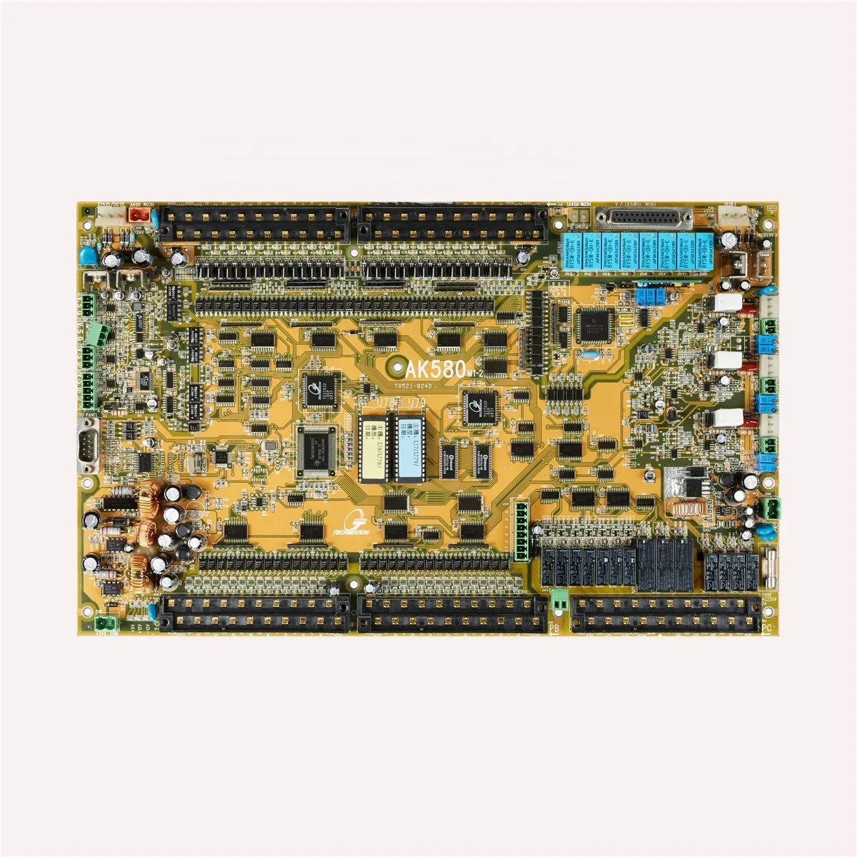 테크메이션 AK580 CPU 보드 IO 티 성형기컨트롤러 전류 전압 출력
