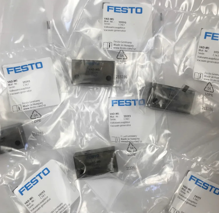 FESTO 오리지널 진공 발생기 19293-VAD-M5 14015-VAD-1/8 9394-VAD-1/4 19294-VAD-3/8 신
