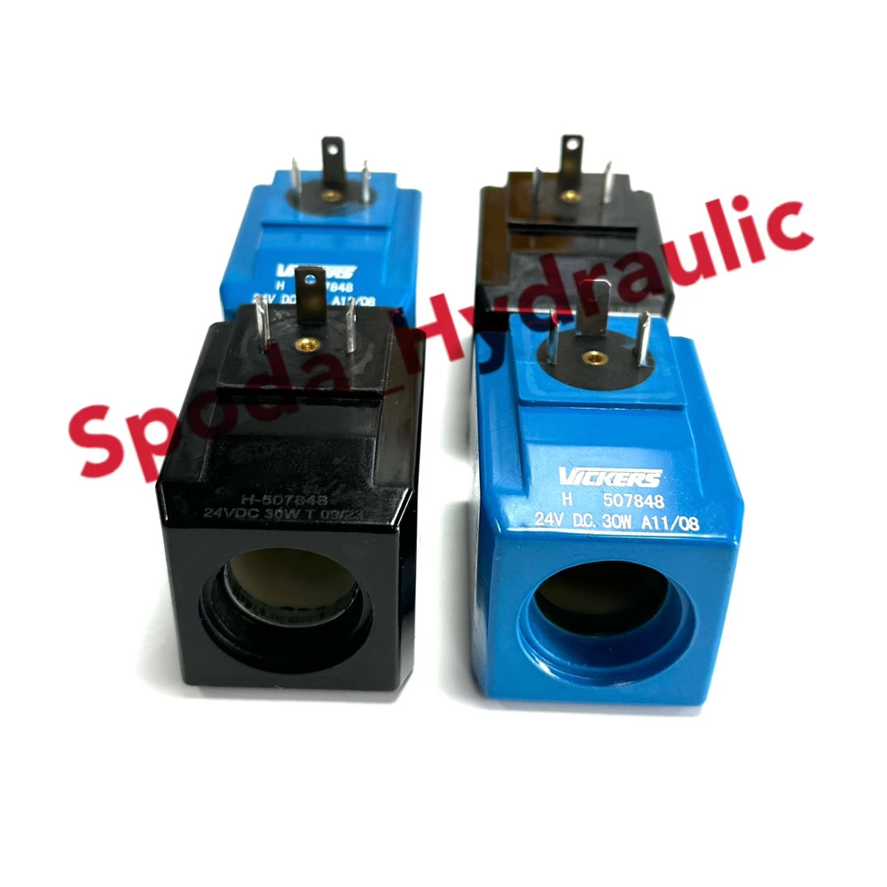 Vickers 솔레노이드 밸브 코일 507848 24V DC H507848 30W